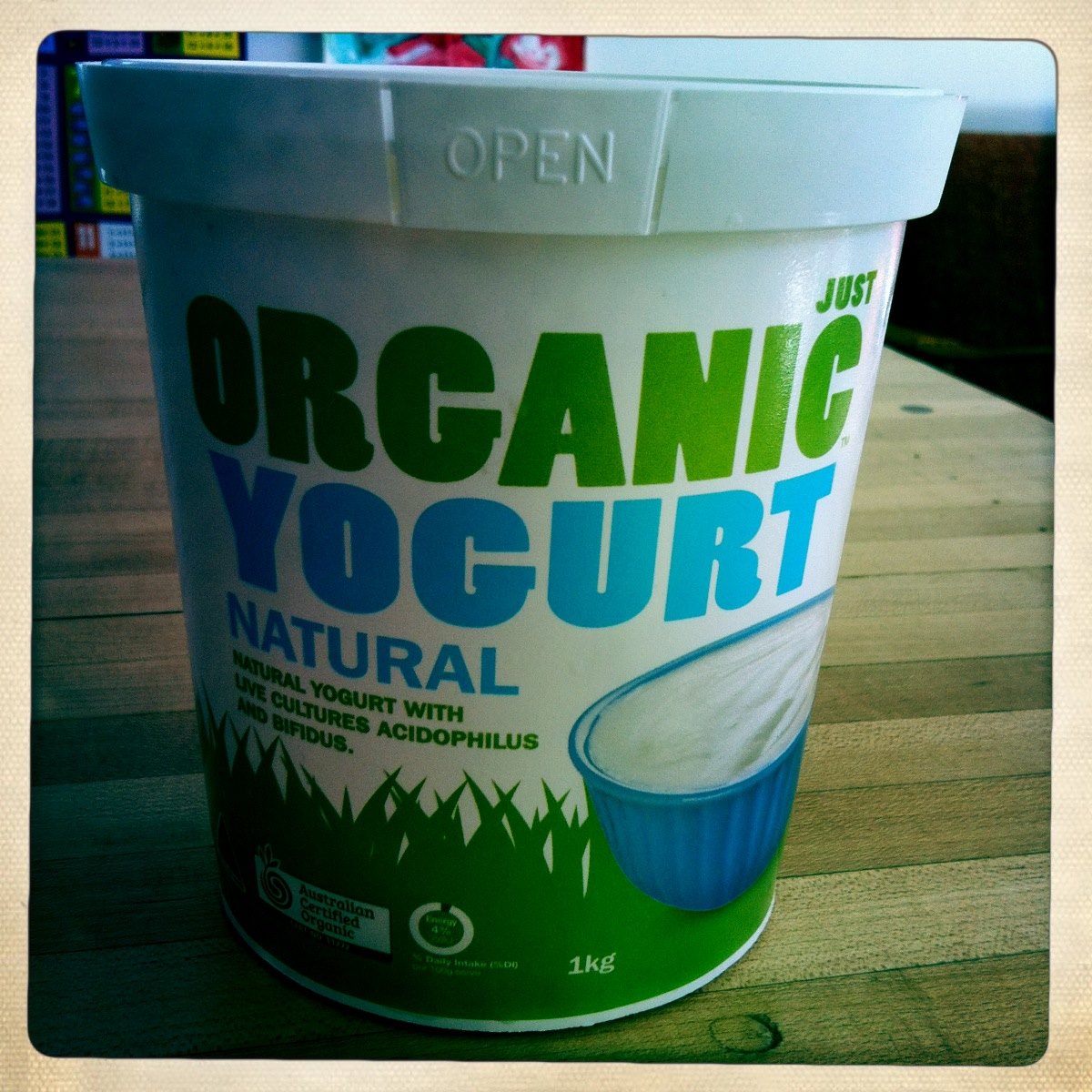 Just Organic Yogurt - Natural - AldiMum