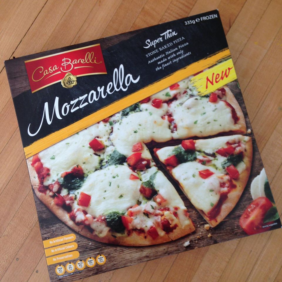 Casa Barelli Mozzarella Pizza - Super Thin Stone Baked Pizza - AldiMum